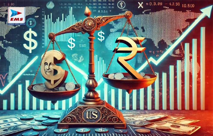 रुपए पर डॉलर का भारी दबाव, महंगाई और एफपीआई निकासी से अर्थव्यवस्था को चुनौती